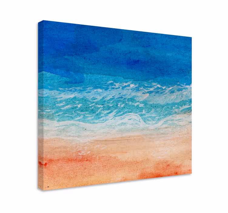 Quadro de paisagem onda do oceano tranquila - TenStickers