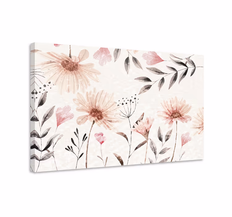 Quadro de flores composição de flores elegante - TenStickers