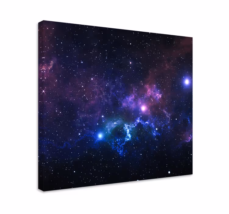 Quadro de paisage Universo com milhares de estrelas - TenStickers