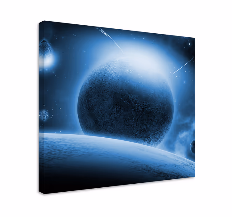 Quadro de paisage planetário cósmico - TenStickers