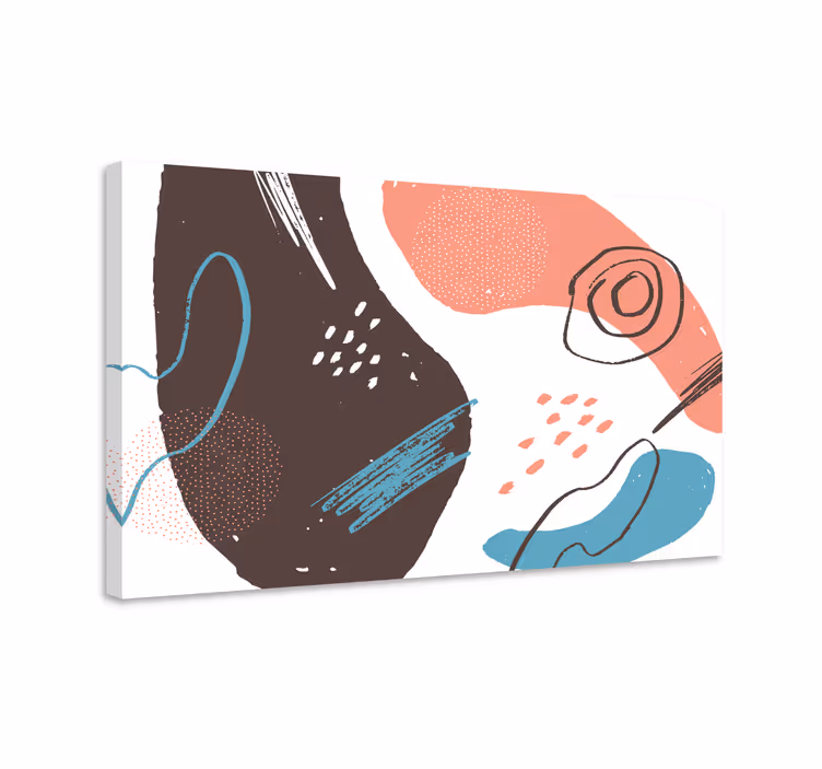 Quadro de arte Escova de Vinil decorativogrunge - TenStickers