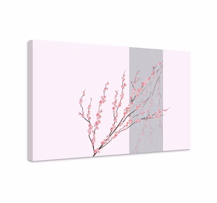 Quadro de arte Floração estética de cor clara - TenStickers
