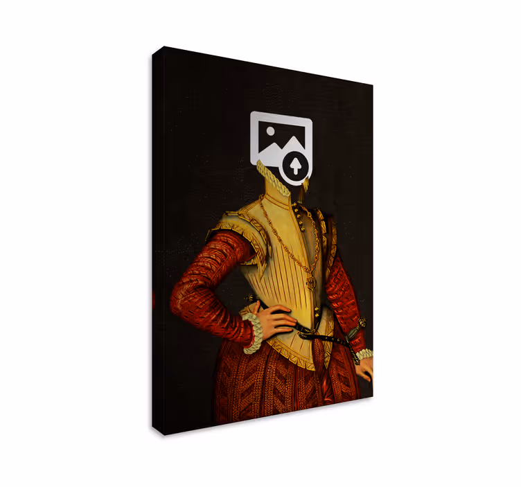 Quadro com Cão aristocrata - TenStickers