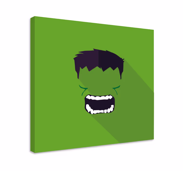 Quadros de super heróis Super-herói verde - TenStickers