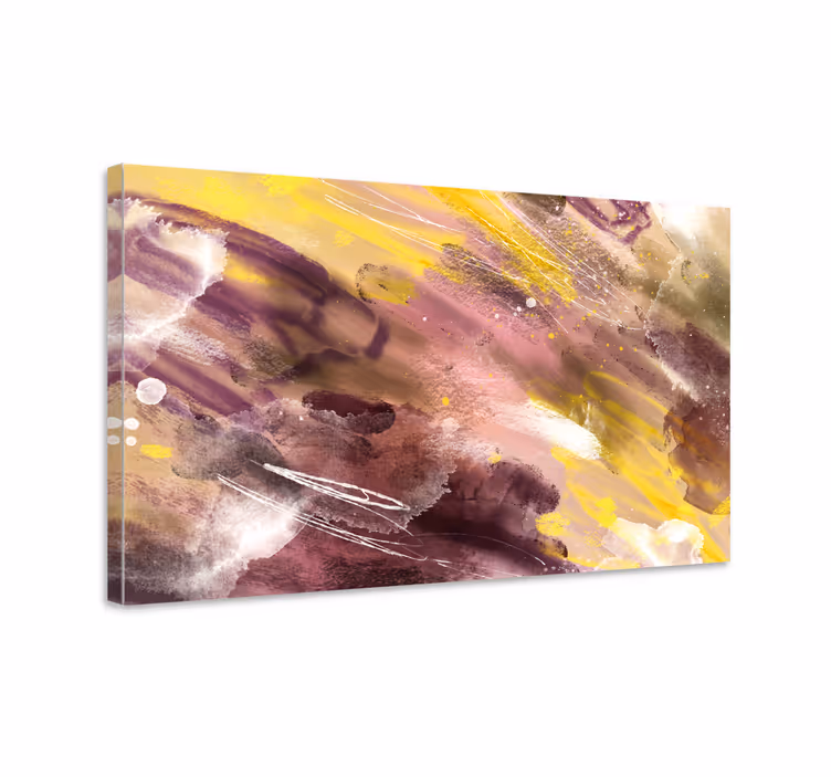 Quadro de arte traços de pincel abstratos - TenStickers