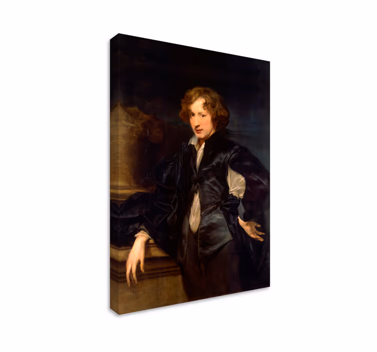 Quadro de arte retrato de autorretrato de Van DyckRetrato autorre - TenStickers