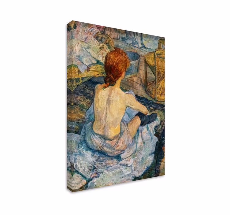 Quadro de arte "A Toilette" Toulouse-Lautrec - TenStickers