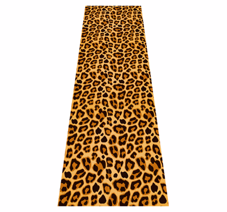 Tapete vinílico de animais estampa leopardo simples - TenStickers