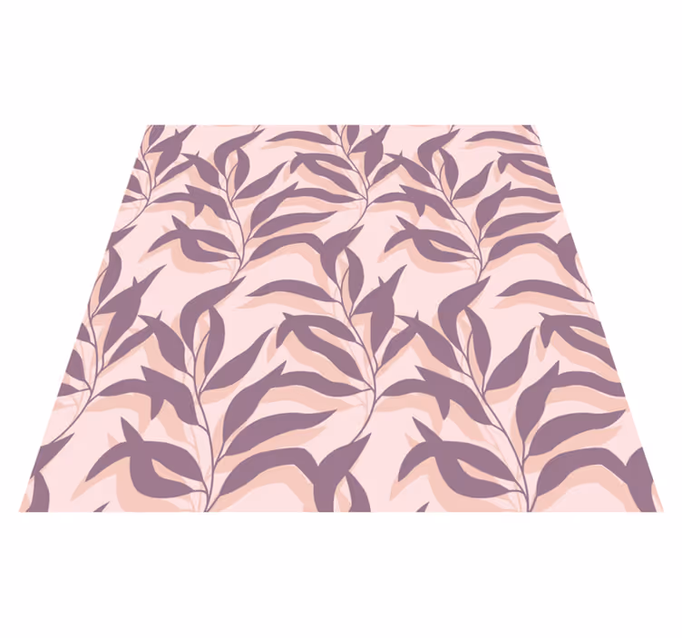 Tapete vinílico flores e plantas palma tropical rosa - TenStickers