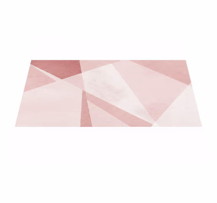 Tapete vinílico geométricas em azul pastel - TenStickers