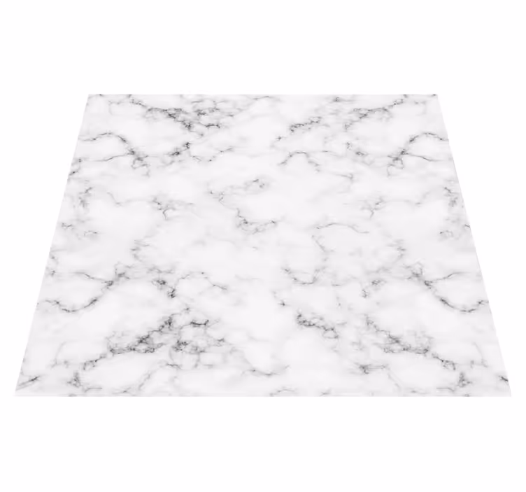 Tapete vinílico para sala de jantar mármore cinza para mesa - TenStickers