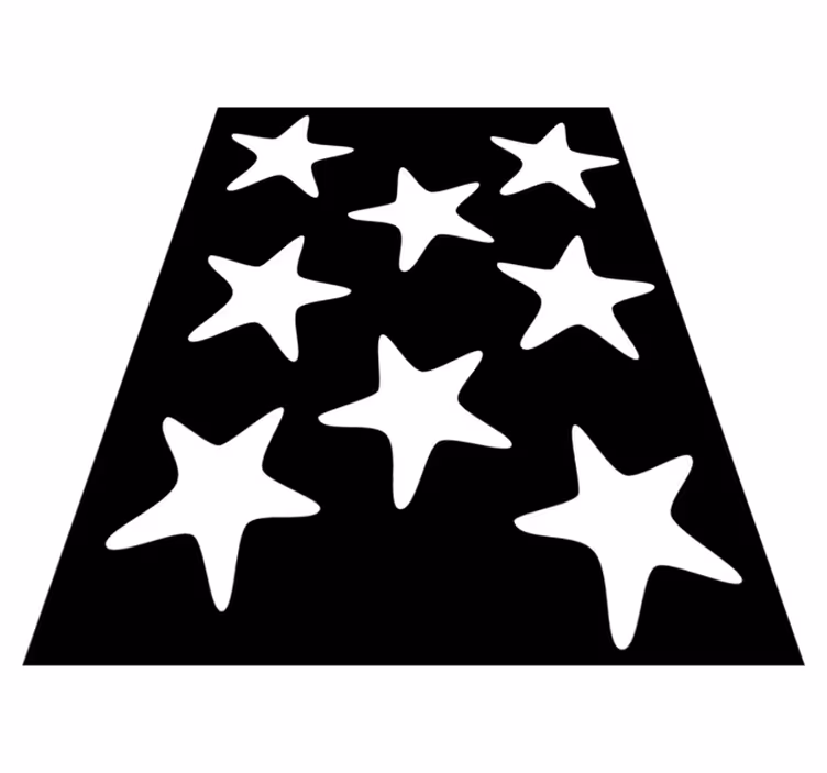 Tapete vinílico casa de banho estrelas do mar - TenStickers