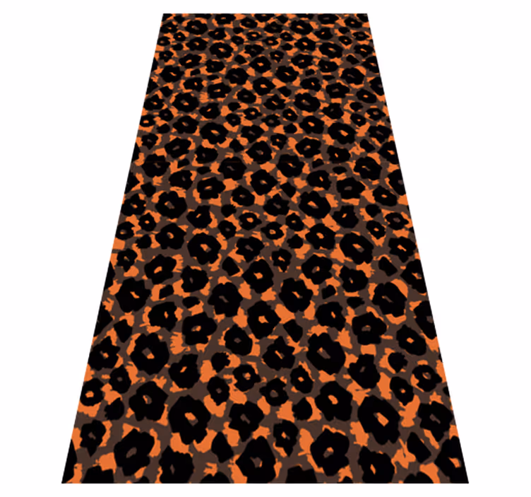 Tapete vinílico estampa de animal imitação leopardo kalahari - TenStickers
