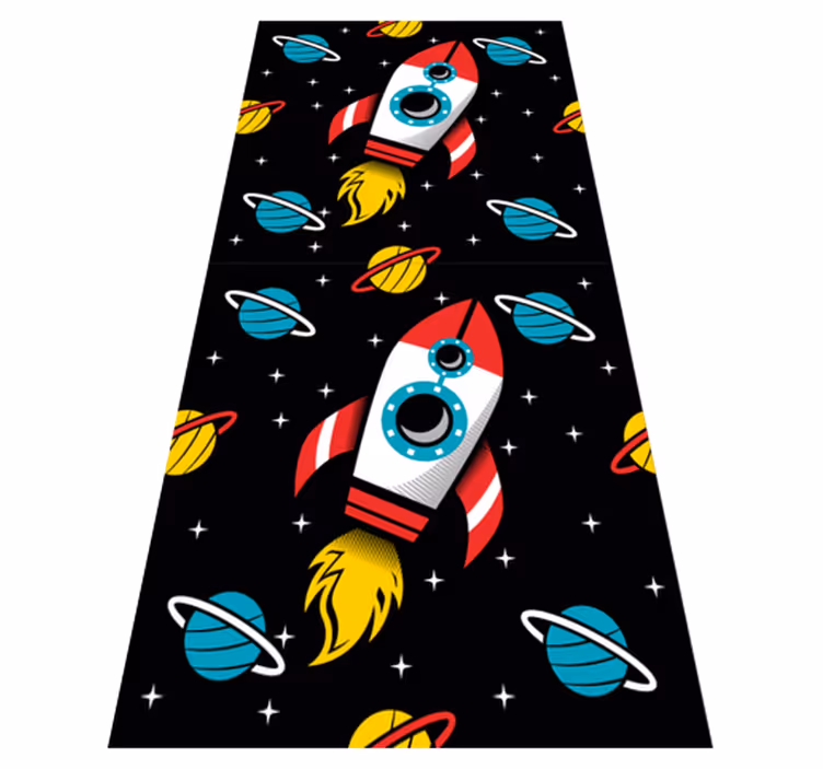 Tapete vinílico estrelas para o infinito e além - TenStickers