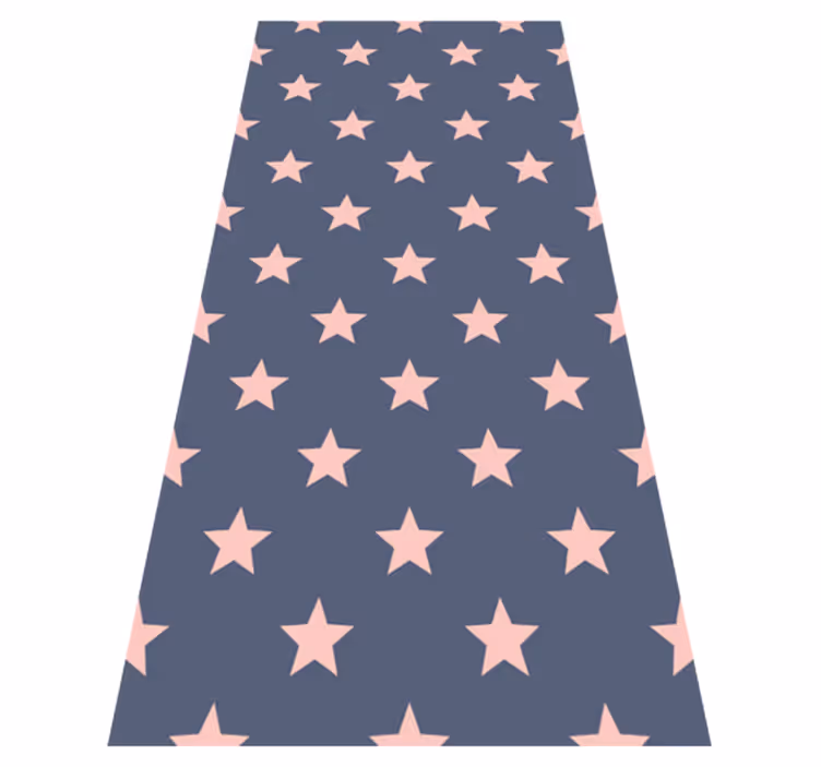 Tapete vinílico estrelas rosa e cinza - TenStickers