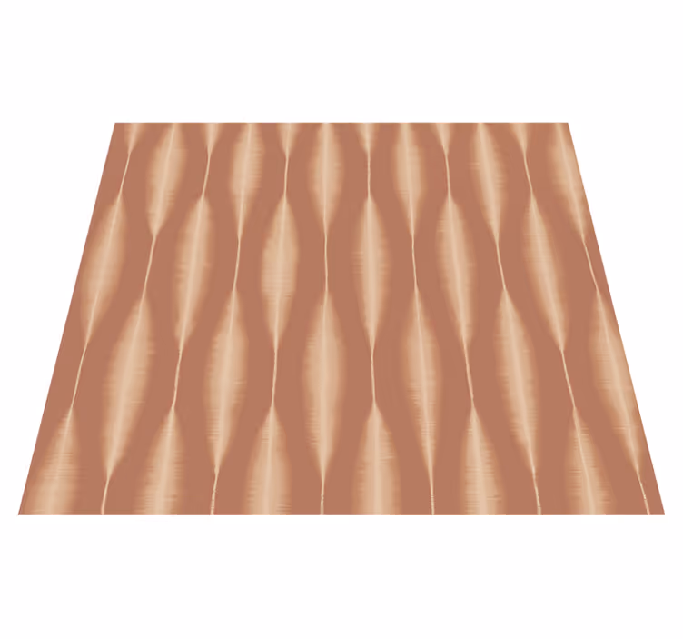 Tapete vinílico geométricas ikat kasuri mousse de chocolate - TenStickers