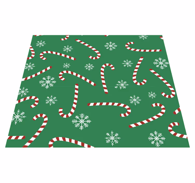 Tapete vinílico do natal natal doce - TenStickers