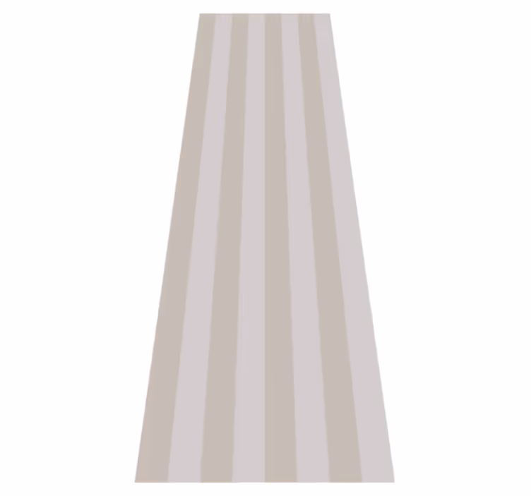 Tapete vinílico quarto padrão listras verticais hamptons - TenStickers
