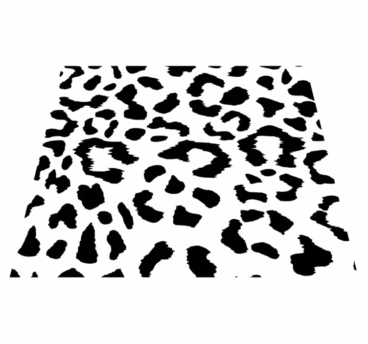 Tapete vinílico quarto estampa animal leopardo - TenStickers
