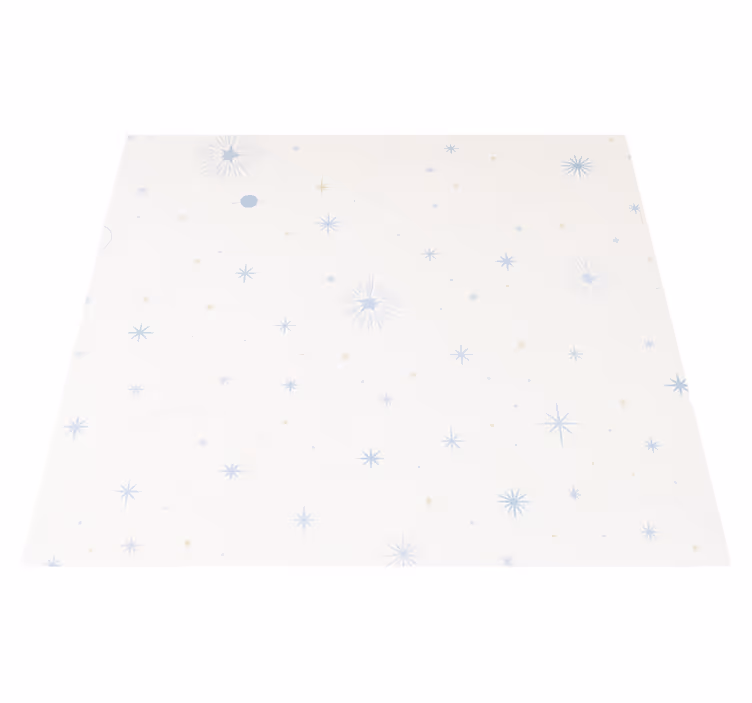 Tapete vinílico quarto estrela celestial radiante - TenStickers