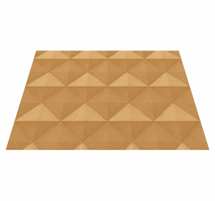 Tapete vinílico quarto 3d dourado - TenStickers