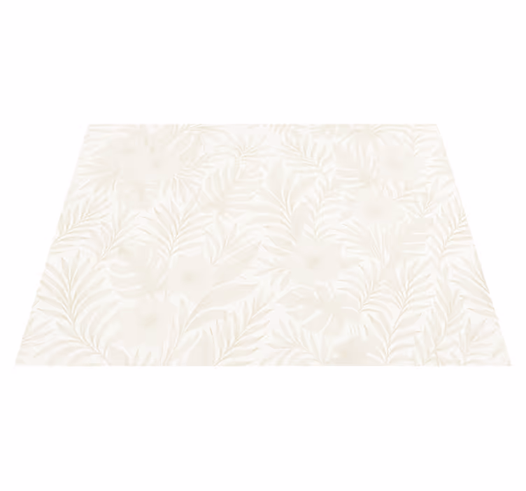 Tapete vinílico quarto tropical neutro - TenStickers