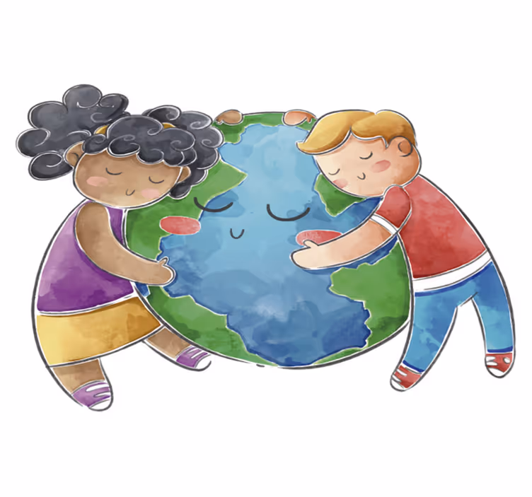 Tapete vinílico infantis globo para crianças - TenStickers