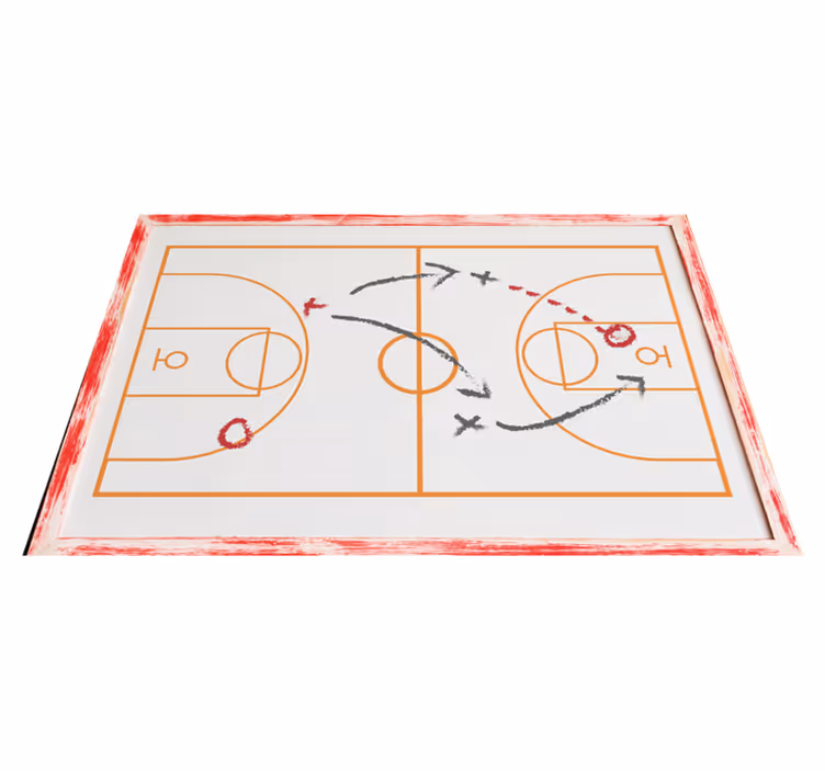 Tapete vinílico de jogos treinador de esportes - TenStickers