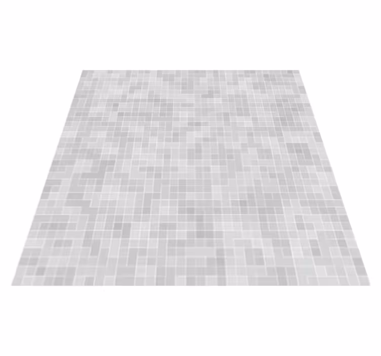 Tapete vinílico casa de banho mosaico cinza e branco - TenStickers