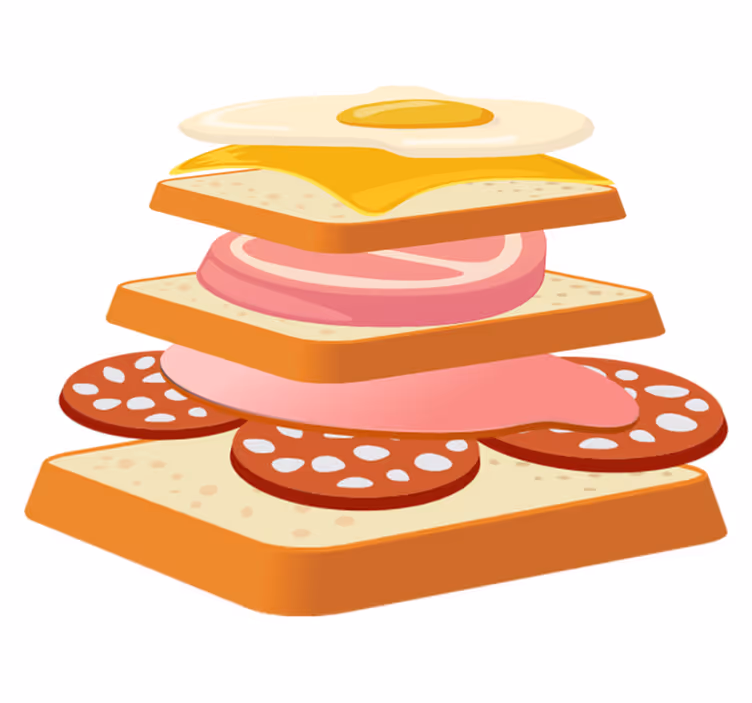 Tapete vinílico cozinha francesinha - TenStickers