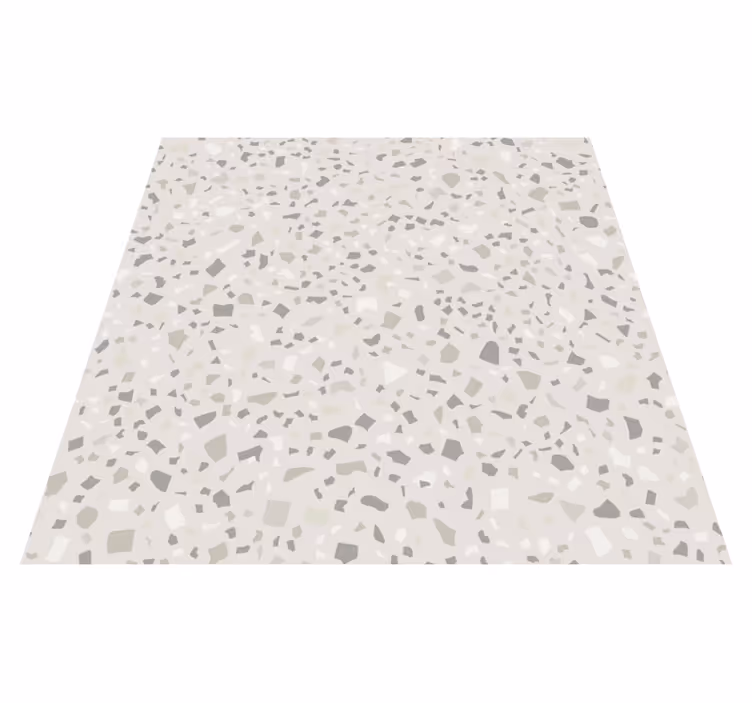 Tapete vinílico cozinha terrazzo cinza - TenStickers