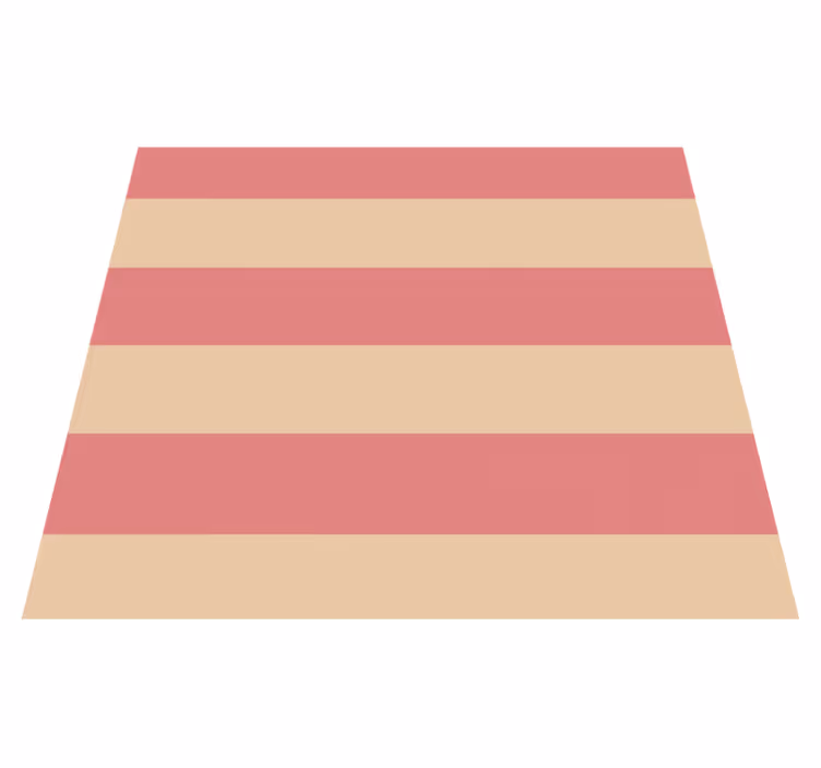 Tapete vinílico cozinha listras horizontais rosas - TenStickers