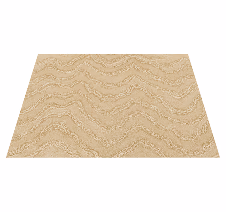 Tapete vinílico quarto efeito mármore bege e dourado - TenStickers