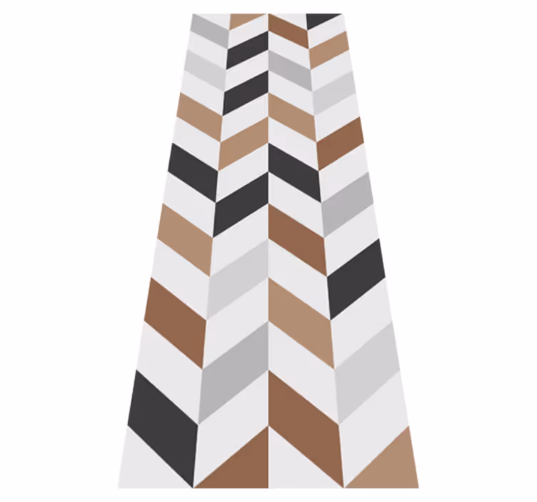 Tapete vinílico para escritório blocos coloridos geométricos - TenStickers