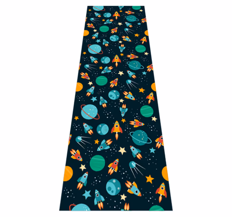 Tapete vinílico quarto para um espaço fofo para crianças - TenStickers