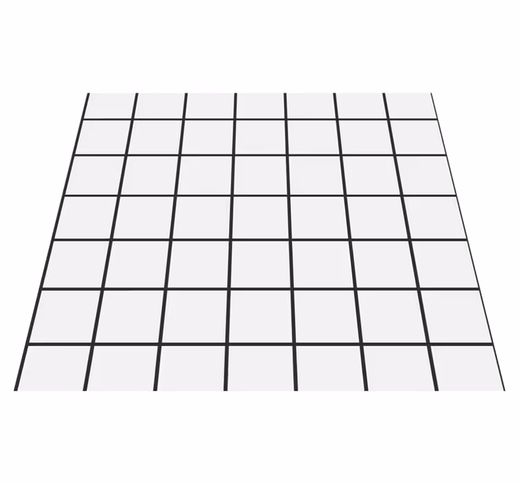 Tapete vinílico quarto padrão xadrez irregular - TenStickers
