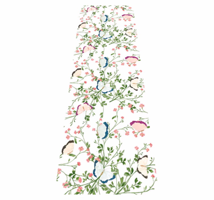 Tapete vinílico quarto aquarela fantasia - TenStickers
