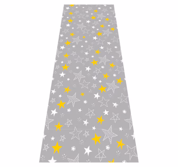Tapete vinílico quarto estrelas pantone - TenStickers