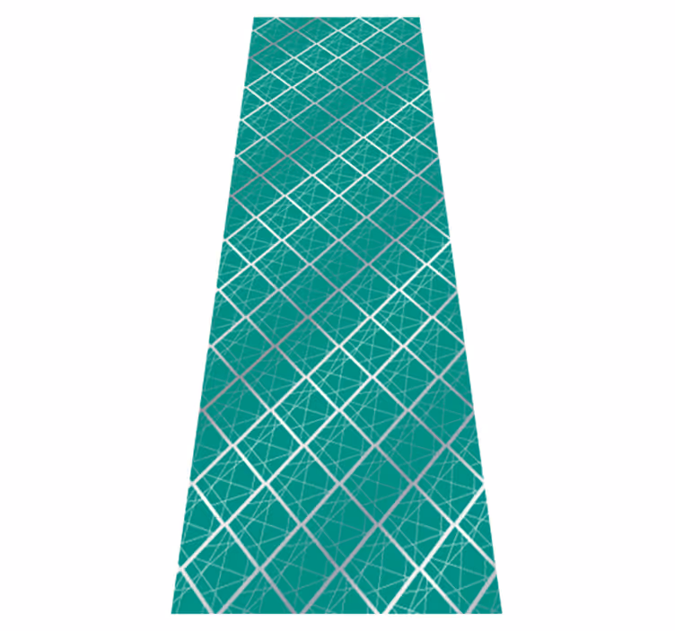 Tapete vinílico quarto efeito azulejos verdes - TenStickers