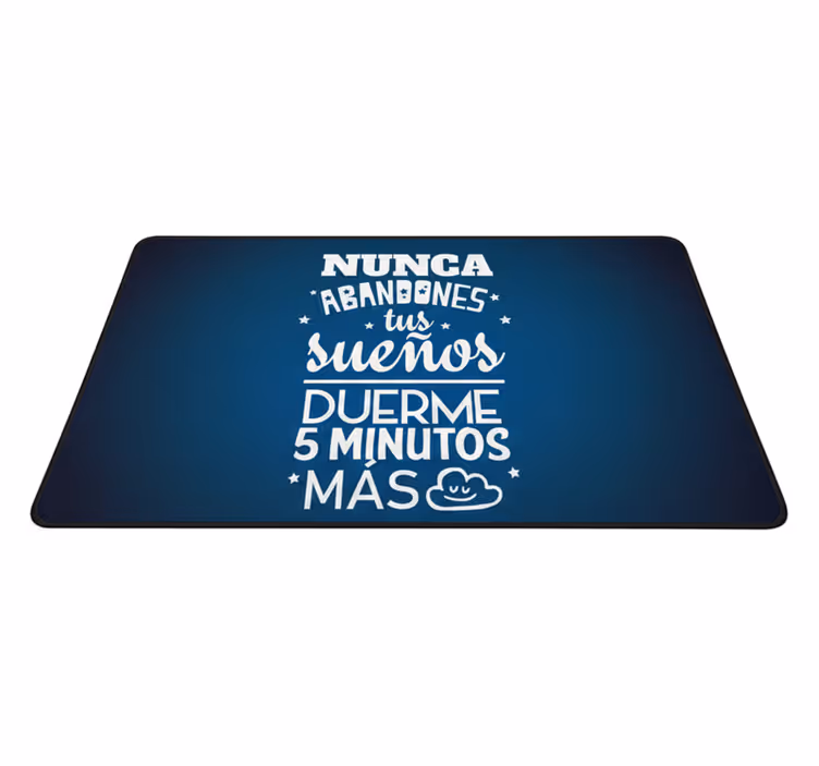 Tapete vinílico quarto divertido para dormir melhor - TenStickers