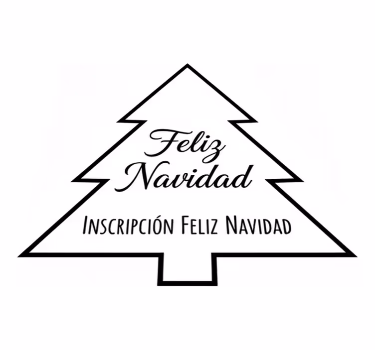 Tapete vinílico quarto feliz natal - TenStickers