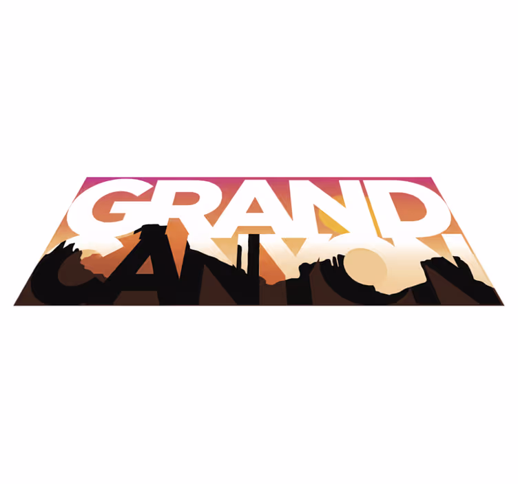 Tapete vinílico quarto grand canyon - TenStickers