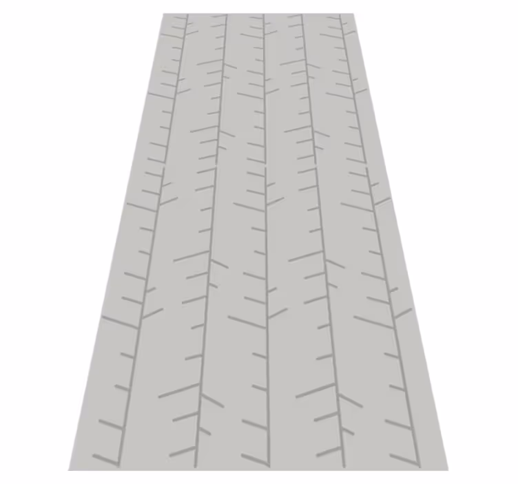 Tapete vinílico nórdico padrão listrado cinza vertical - TenStickers