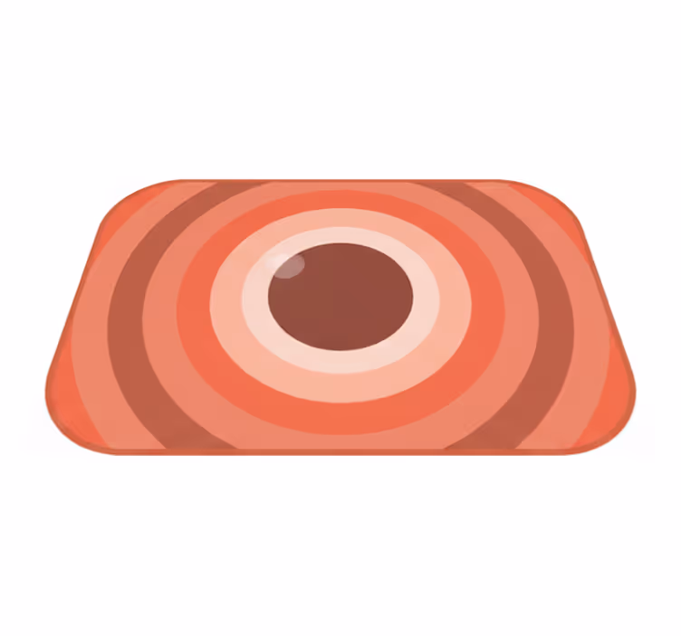 Tapete vinílico moderno terra rosa - TenStickers
