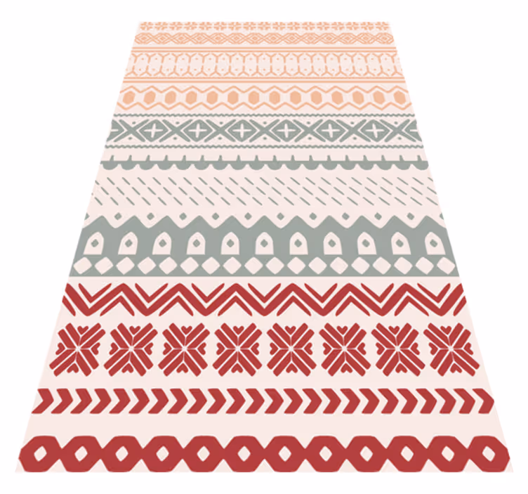 Tapete vinílico texturas padrão viking vintage - TenStickers