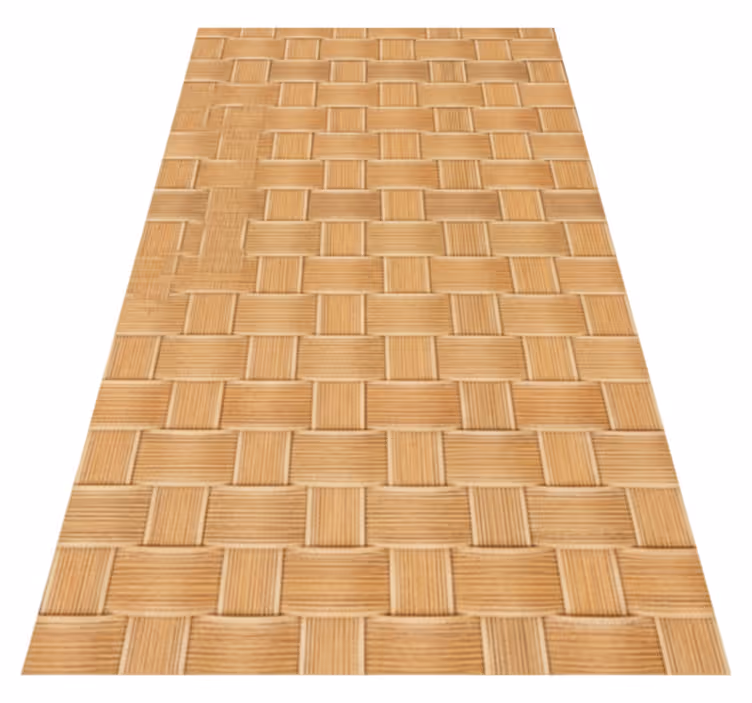 Tapete vinílico texturas padrão de vime natural - TenStickers