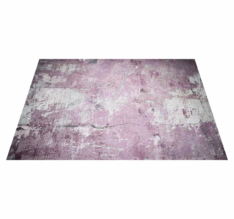 Tapete vinílico texturas concreto cinza e rosa - TenStickers