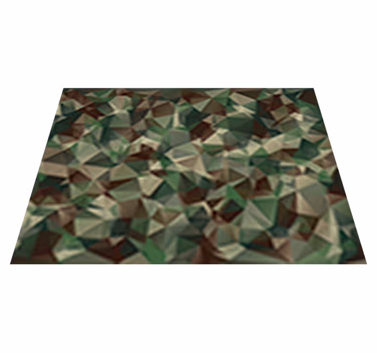 Tapete vinílico texturas design camuflado - TenStickers