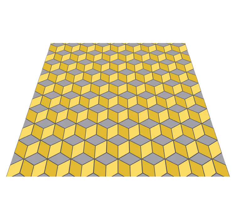 Tapete vinílico geométricas quadrados pantone - TenStickers