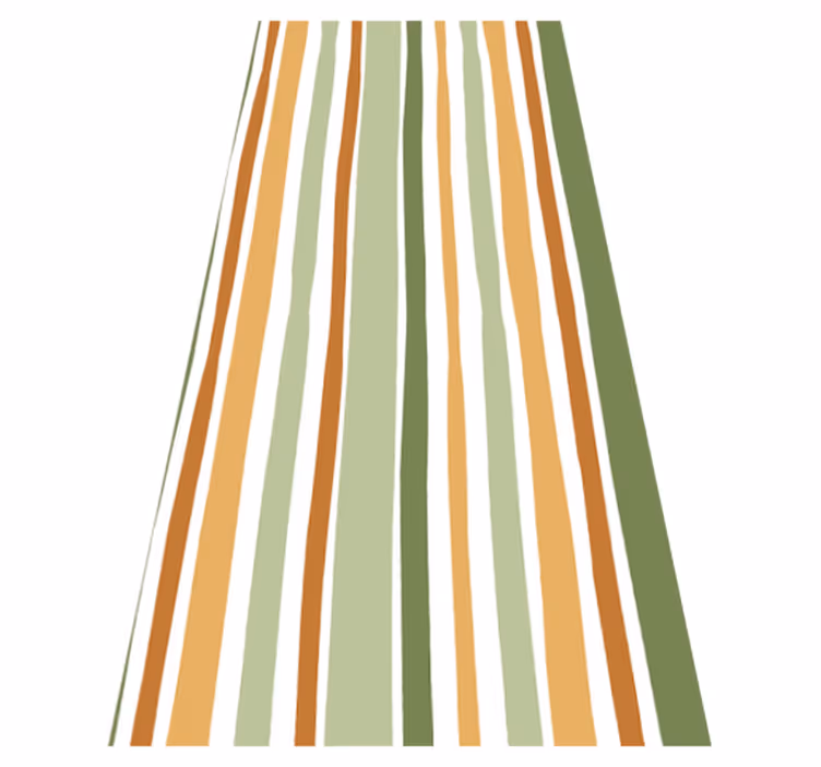 Tapete vinílico sala de estar verde e amarelo fino - TenStickers